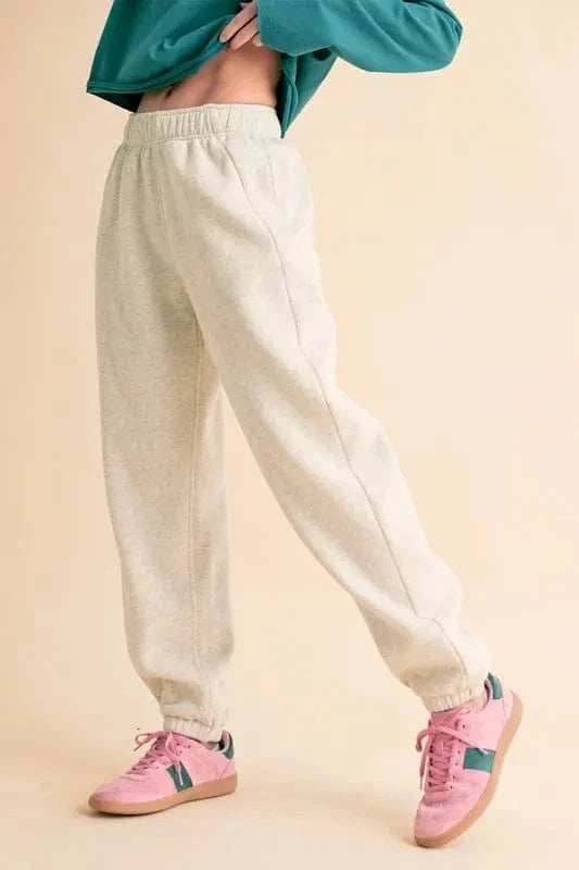 Aemi+Co Drawstring Elastic Waist Joggers - Trendsi - Flyclothing LLC
