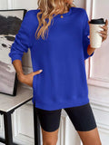 Ivy Lane Round Neck Long Sleeve Sweatshirt - Trendsi - Flyclothing LLC