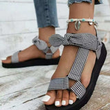 Open Toe Platform Sandals - Trendsi - Flyclothing LLC