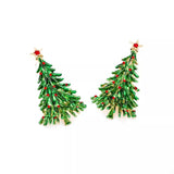 Christmas Tree Drop Earrings - Trendsi - Flyclothing LLC