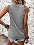 V-Neck Tank - Trendsi - Flyclothing LLC