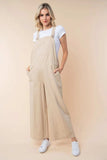 White Birch Sleeveless Wide Leg Jumpsuit - Trendsi - Flyclothing LLC