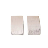 18K Gold-Plated Rectangle Earrings - Trendsi - Flyclothing LLC