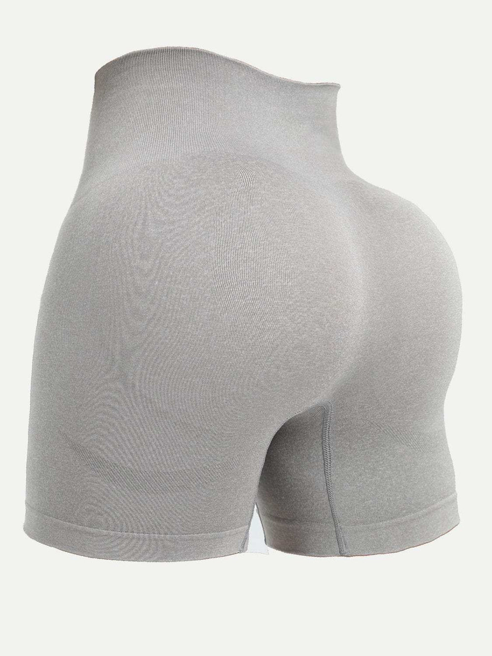 High Waist Active Shorts - Trendsi - Flyclothing LLC