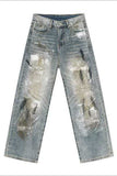 Baggy Jeans with Pockets - Trendsi - Flyclothing LLC
