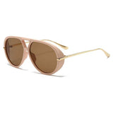 Aviator Fashion Sunglasses with Yellow Tinted Lenses - Trendsi - Flyclothing LLC