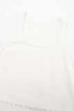 Square Neck Wide Strap Sweater Tank - Trendsi - Flyclothing LLC