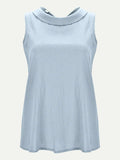 Full Size Round Neck Sleeveless Top - Trendsi - Flyclothing LLC