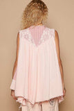 POL Embroidered Pearls Open Front Sleeveless Cardigan - Trendsi - Flyclothing LLC