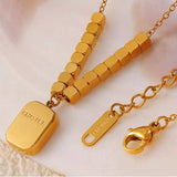 18K Gold-Plated Pendant Necklace - Trendsi - Flyclothing LLC