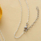 Turquoise Chain Pendant Necklace - Trendsi - Flyclothing LLC