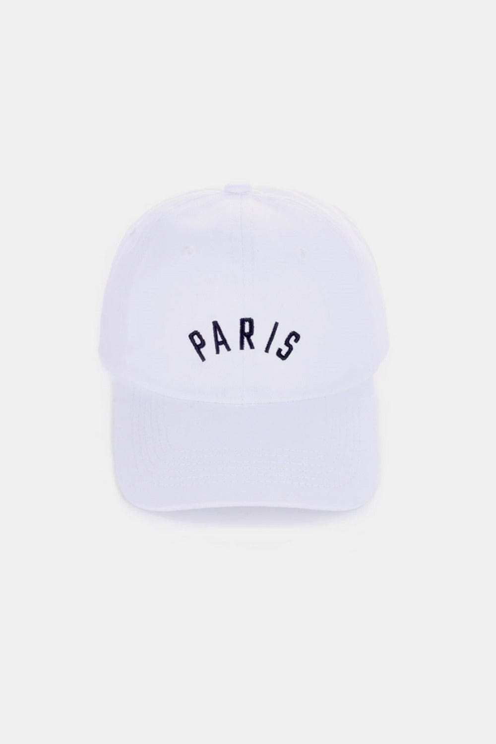Zenana PARIS Embroidered Baseball Cap - Trendsi - Flyclothing LLC