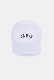 Zenana PARIS Embroidered Baseball Cap - Trendsi - Flyclothing LLC