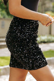 Sequin Mini Skirt - Trendsi - Flyclothing LLC