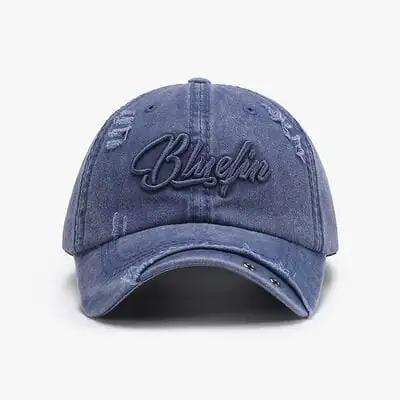 Embroidered Letter Cotton Baseball Cap - Trendsi - Flyclothing LLC