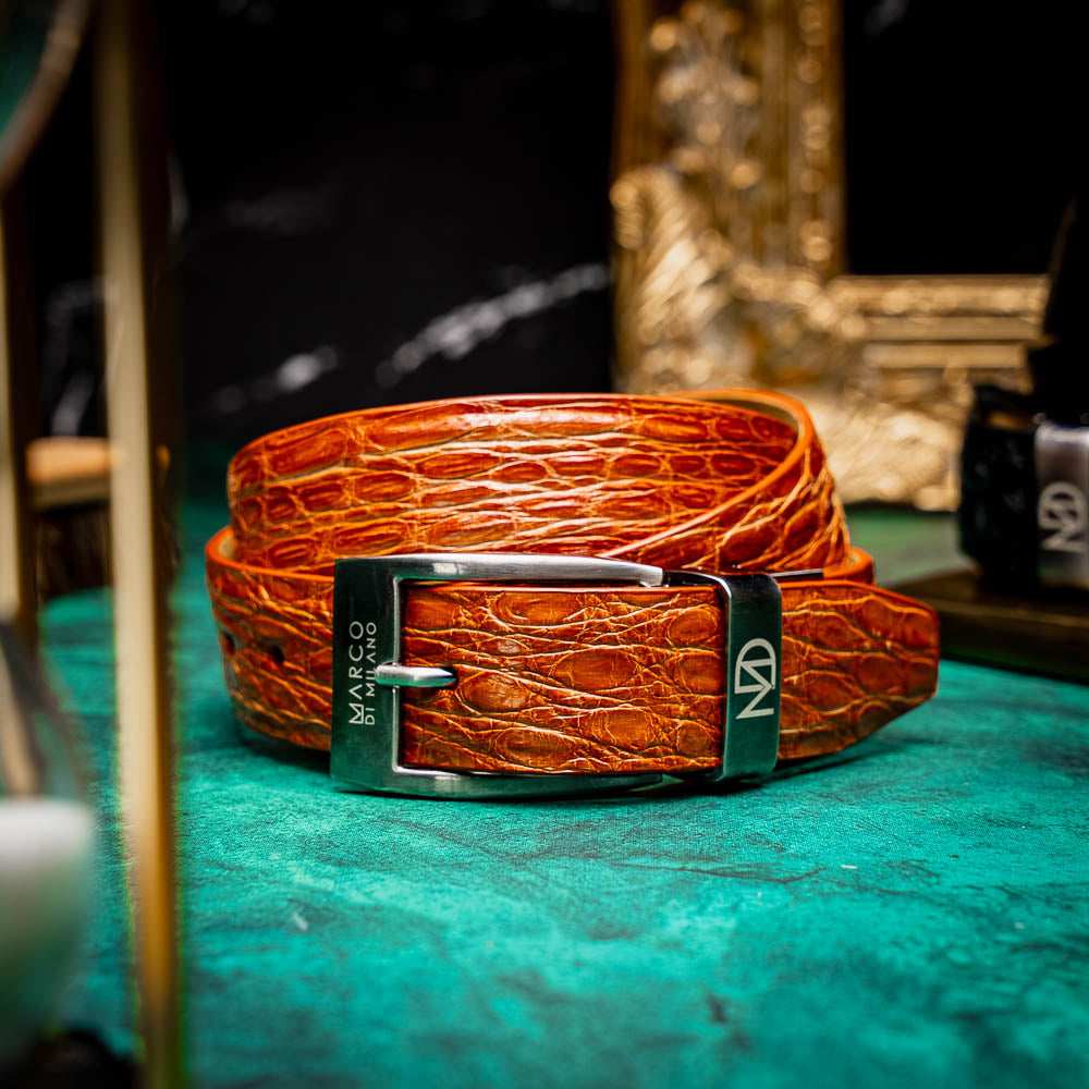 Massimo Belt Honey - Marco Di Milano - Flyclothing LLC