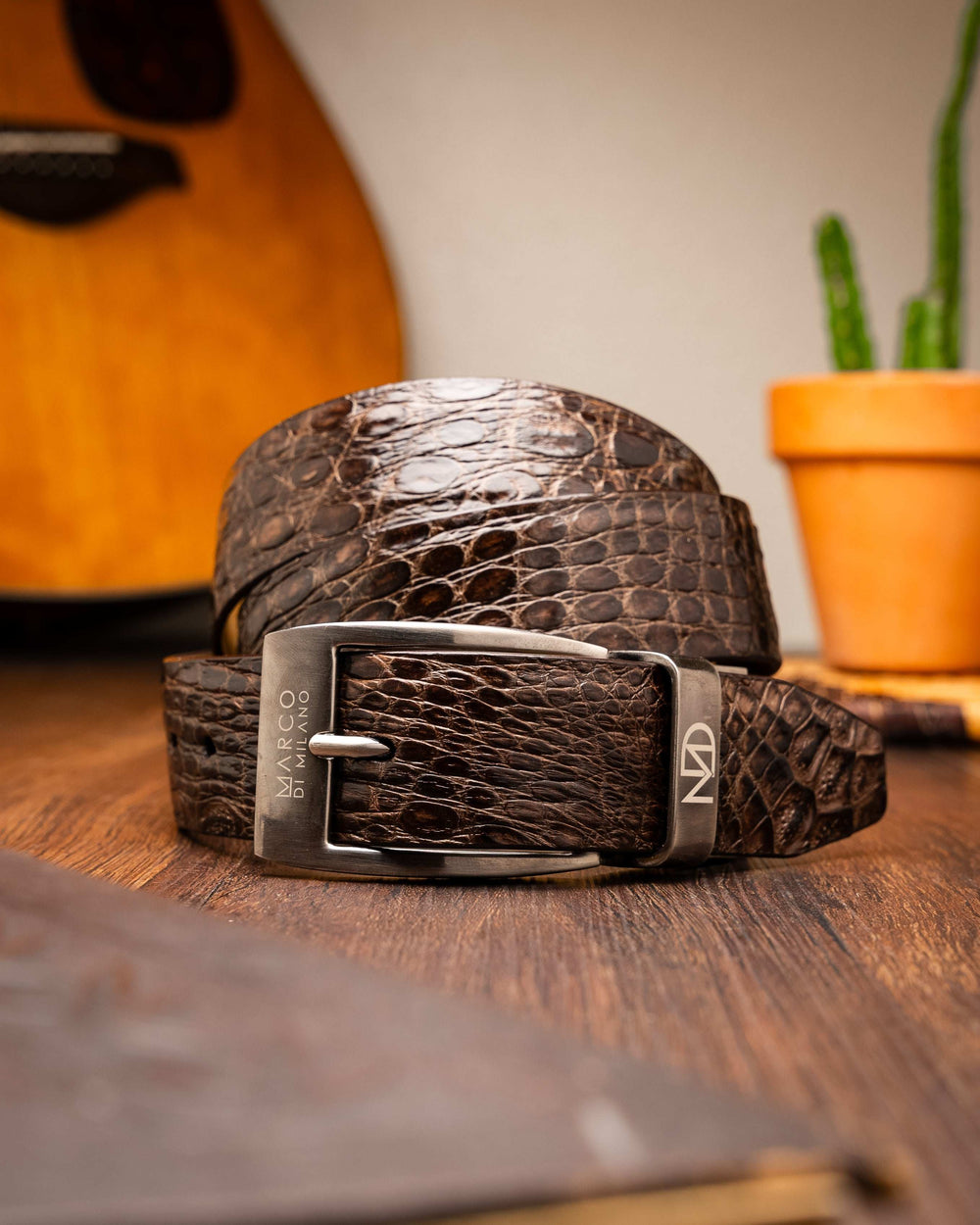 Massimo Belt Brown - Marco Di Milano - Flyclothing LLC