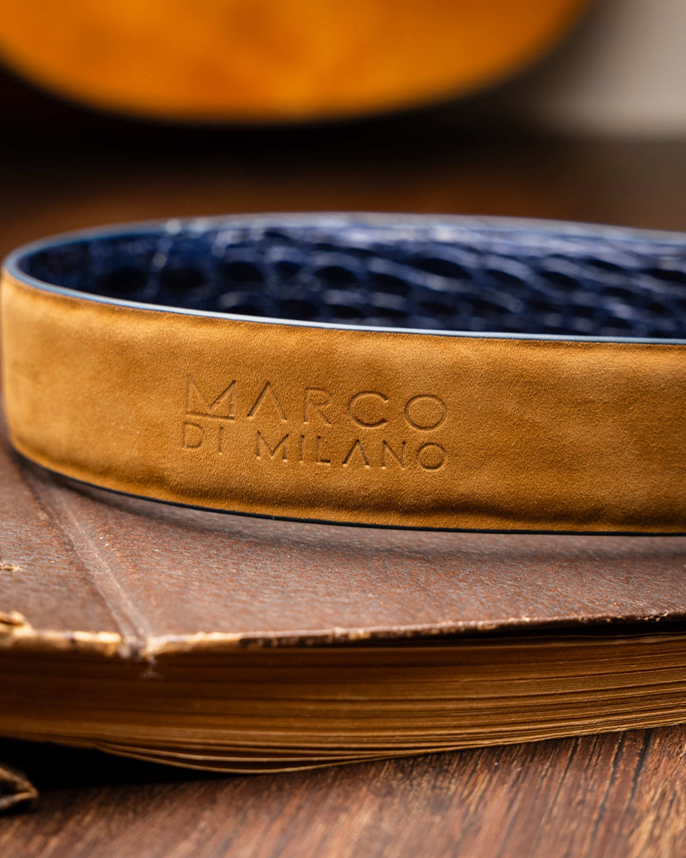 Massimo Belt Navy - Marco Di Milano - Flyclothing LLC