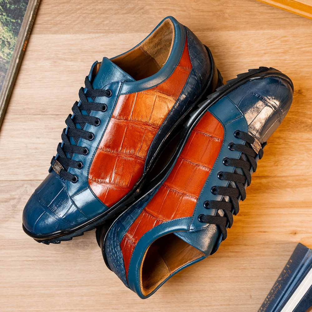 Cairo Blue Jeans/Honey - Marco Di Milano - Flyclothing LLC