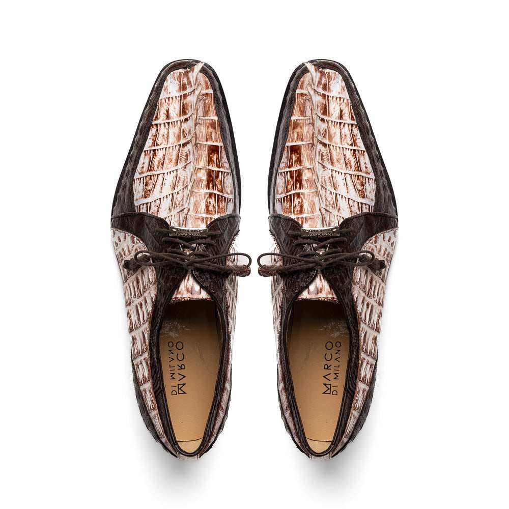 Caribe Rustic White / Brown - Marco Di Milano - Flyclothing LLC