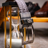 Caribe Belt Brown / Pantano - Marco Di Milano - Flyclothing LLC