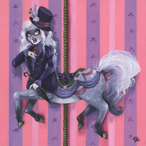Black Market Art Company Carousel Centaurette Print - Black Market Art Company - Flyclothing LLC