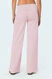 Striped Wide Leg Pants - Trendsi - Flyclothing LLC