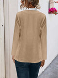 Open Front Long Sleeve Cardigan - Trendsi - Flyclothing LLC