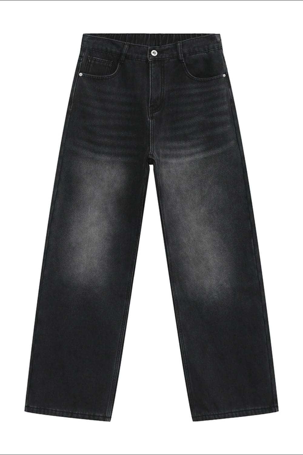 Men's Baggy Jeans with Pockets - Trendsi - Flyclothing LLC