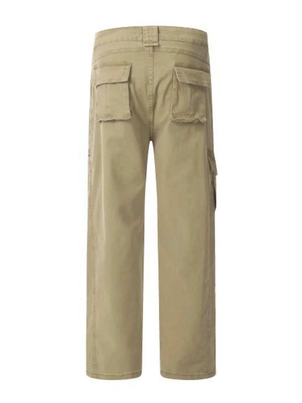 Men's Straight Leg Cargo Pants - Trendsi - Flyclothing LLC