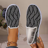 Round Toe Flat Slip-Ons - Trendsi - Flyclothing LLC