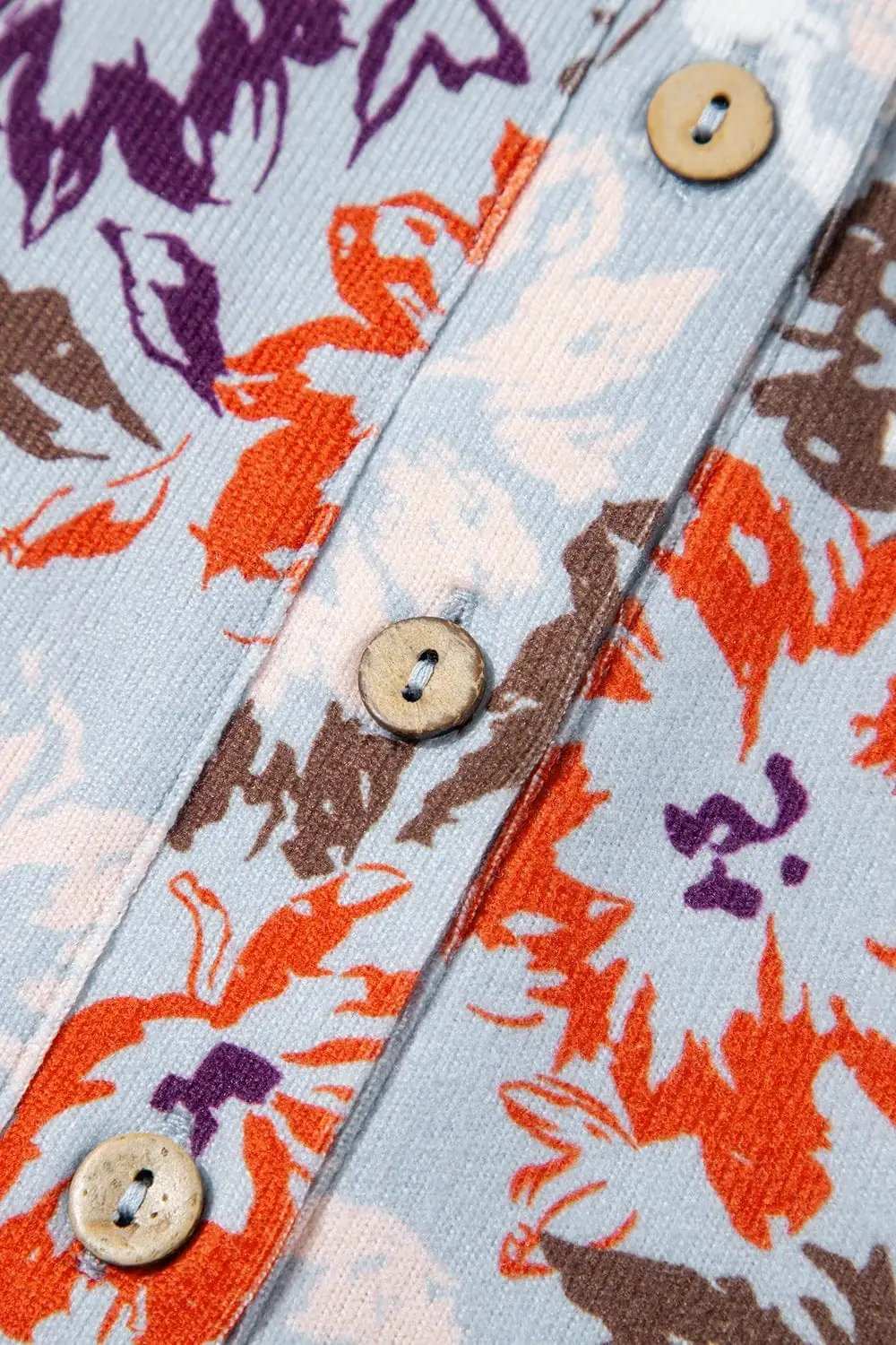 Floral Sleeveless Button Front Wide Leg Jumpsuit - Trendsi - Flyclothing LLC