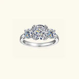 3.5 Carat Moissanite 925 Sterling Silver Ring - Trendsi - Flyclothing LLC