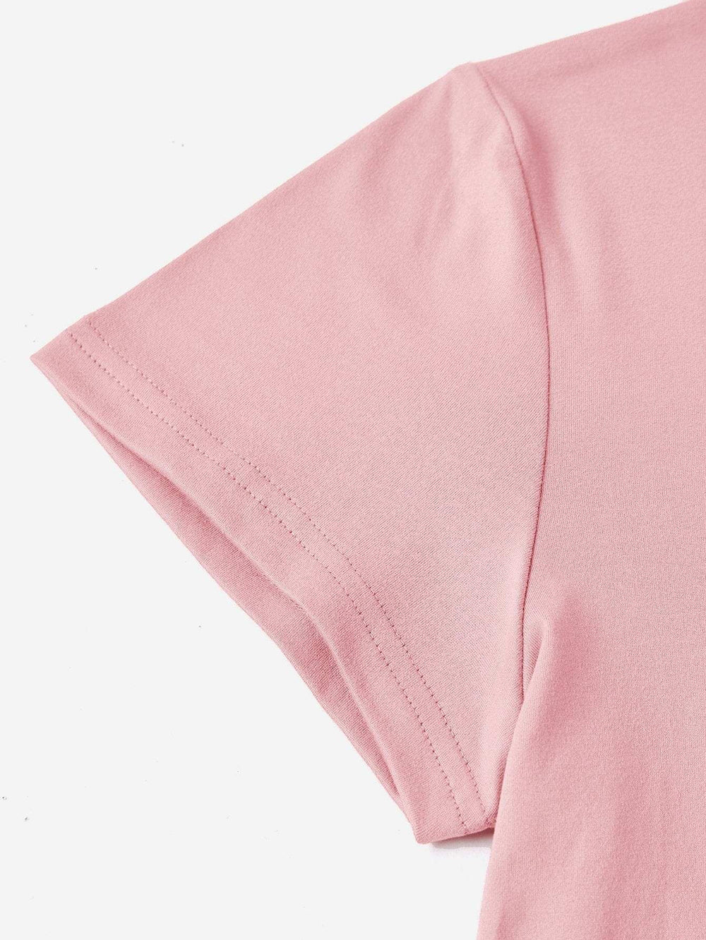 HAPPY EASTER Round Neck Short Sleeve T-Shirt - Trendsi - Flyclothing LLC