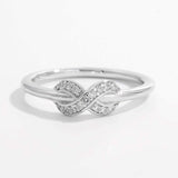 925 Sterling Silver Zircon Geometric Ring - Trendsi - Flyclothing LLC