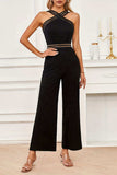 Crisscross Cutout Sleeveless Wide Leg Jumpsuit - Trendsi - Flyclothing LLC