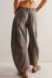 Wide Leg Jeans with Pockets - Trendsi - Flyclothing LLC