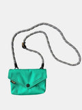 Himawari Solid Color Envelope Shape Crossbody Bag with Removable Strap - Trendsi - Flyclothing LLC