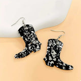 Cowboy Boot Dangle Earrings - Trendsi - Flyclothing LLC