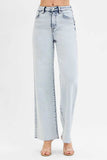 RISEN Full Size High Rise Wide Leg Jeans Plus Size - Trendsi - Flyclothing LLC