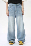 Wide Leg Jeans with Pockets - Trendsi - Flyclothing LLC