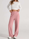 High Waist Wide Leg Pants - Trendsi - Flyclothing LLC