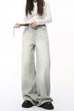 Wide Leg Jeans with Pockets - Trendsi - Flyclothing LLC