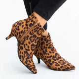 Point Toe Kitten Heels Boots - Trendsi - Flyclothing LLC