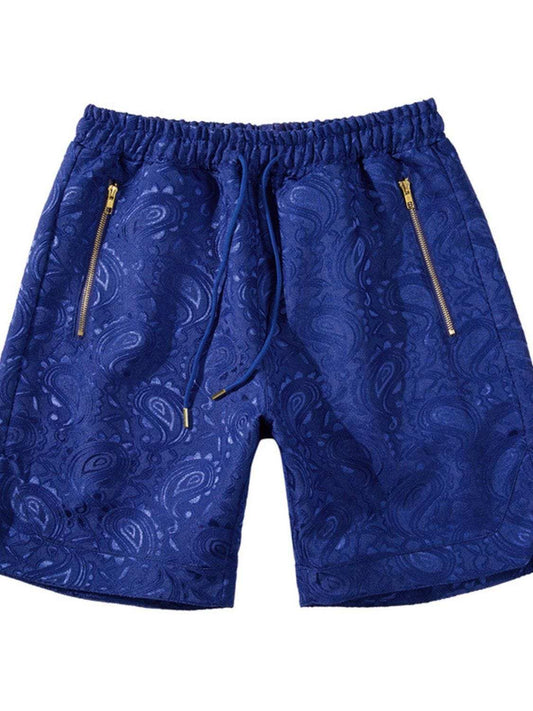 Men's Drawstring Printed Shorts - Trendsi - Flyclothing LLC