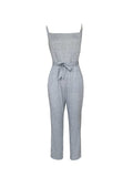 Tied Spaghetti Strap Square Neck Jumpsuit - Trendsi - Flyclothing LLC