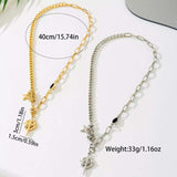 18K Gold-Plated Cross Pendant Necklace - Trendsi - Flyclothing LLC