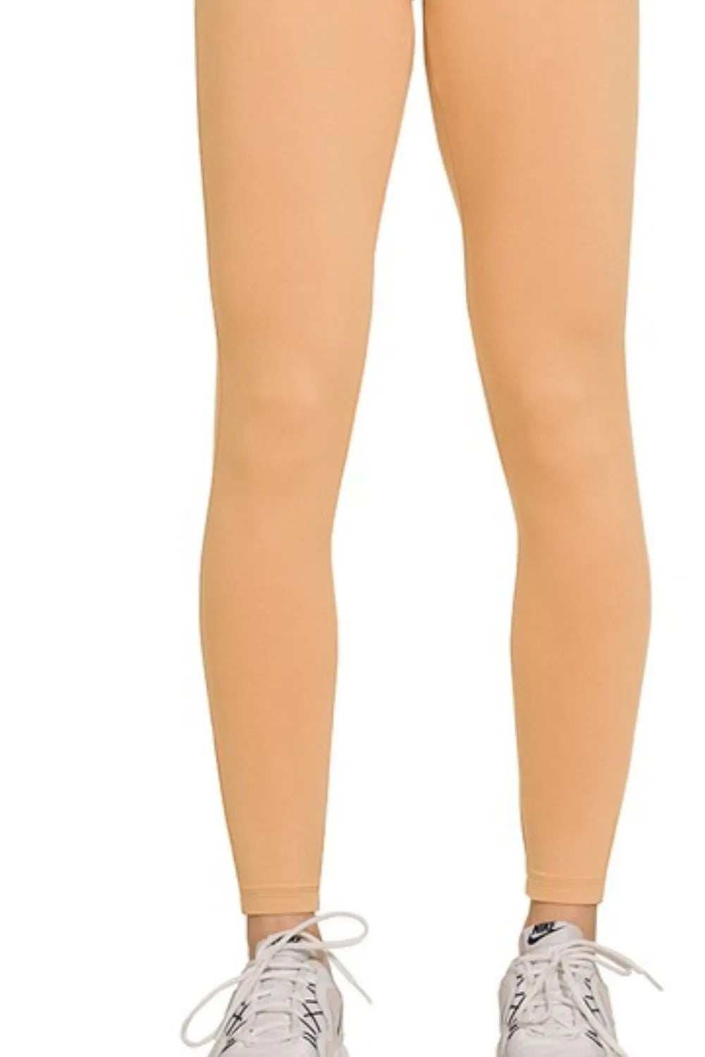 Zenana Microfiber Waistband Leggings - Trendsi - Flyclothing LLC