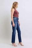 Judy Blue Full Size Washed Straight Leg Jeans with Pockets - Trendsi - Flyclothing LLC
