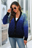 Button Up Long Sleeve Cardigan - Trendsi - Flyclothing LLC